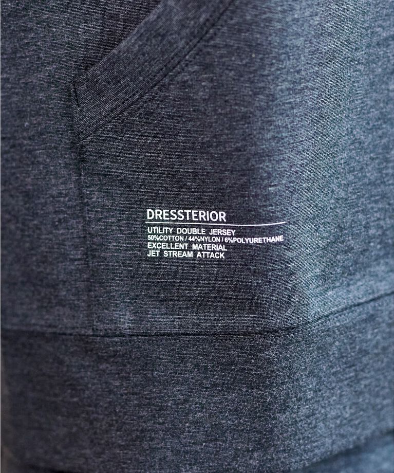 DRESSTERIOR「【セットアップ可】ドライタッチ ハイカウントジップパーカー」|パーカー|