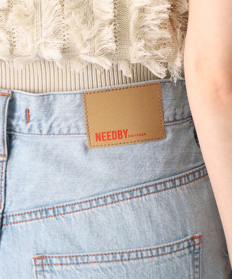 DRESSTERIOR「NEEDBY heritage（ニードバイヘリテージ）LUNA ワイドストレートデニム」|その他|