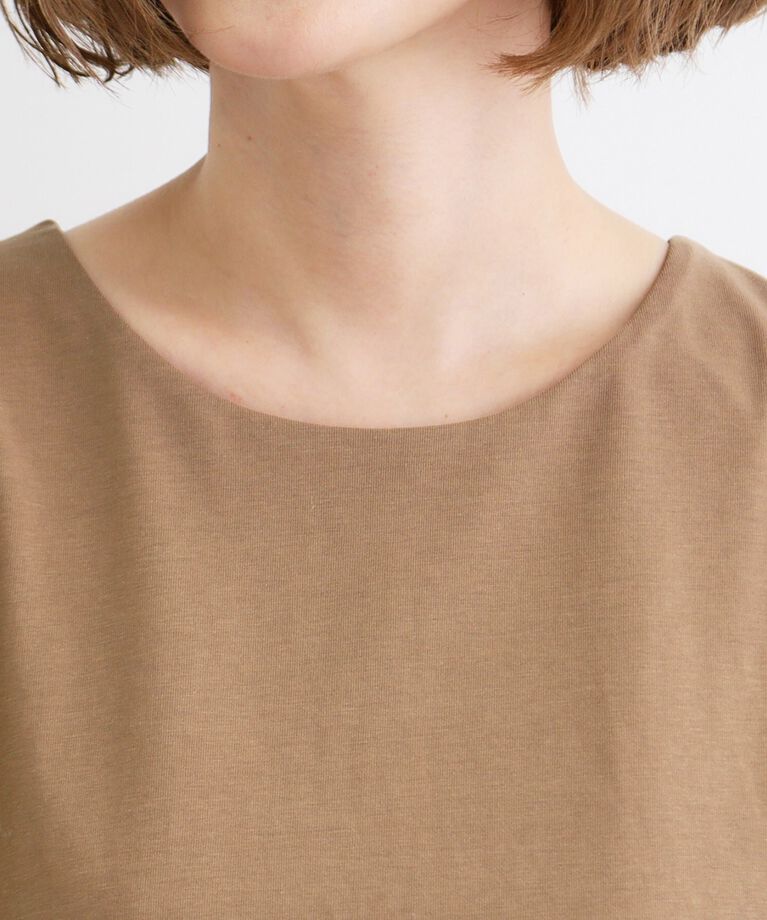grove「【接触冷感・UV】肩タックバックフレアープルオーバー」|Tシャツ・カットソー|