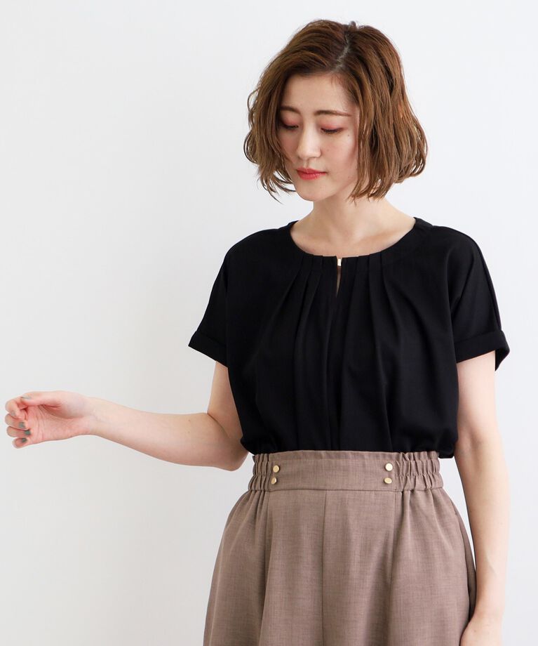 grove「前後2WAYタックメタルホックプルオーバー」|Tシャツ・カットソー|