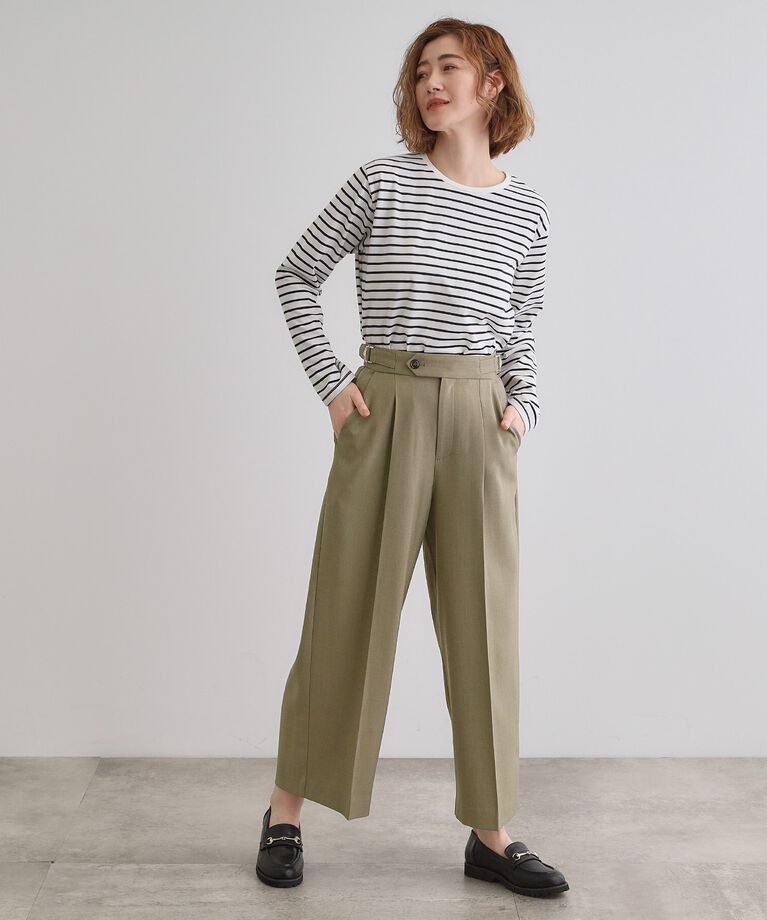 grove「サイドバックルワイドパンツ」|その他|