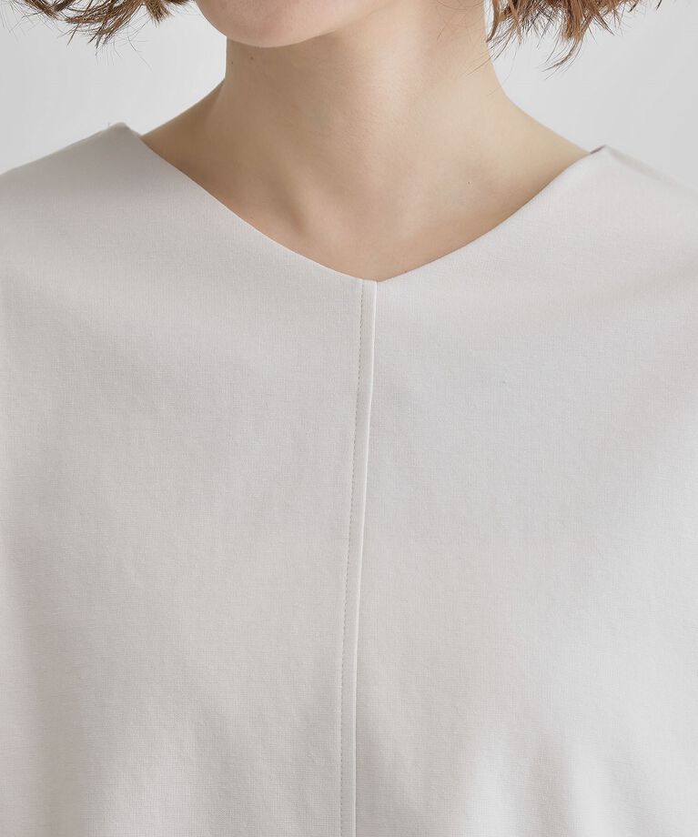 grove「シルケットポンチVネックプルオーバー」|Tシャツ・カットソー|