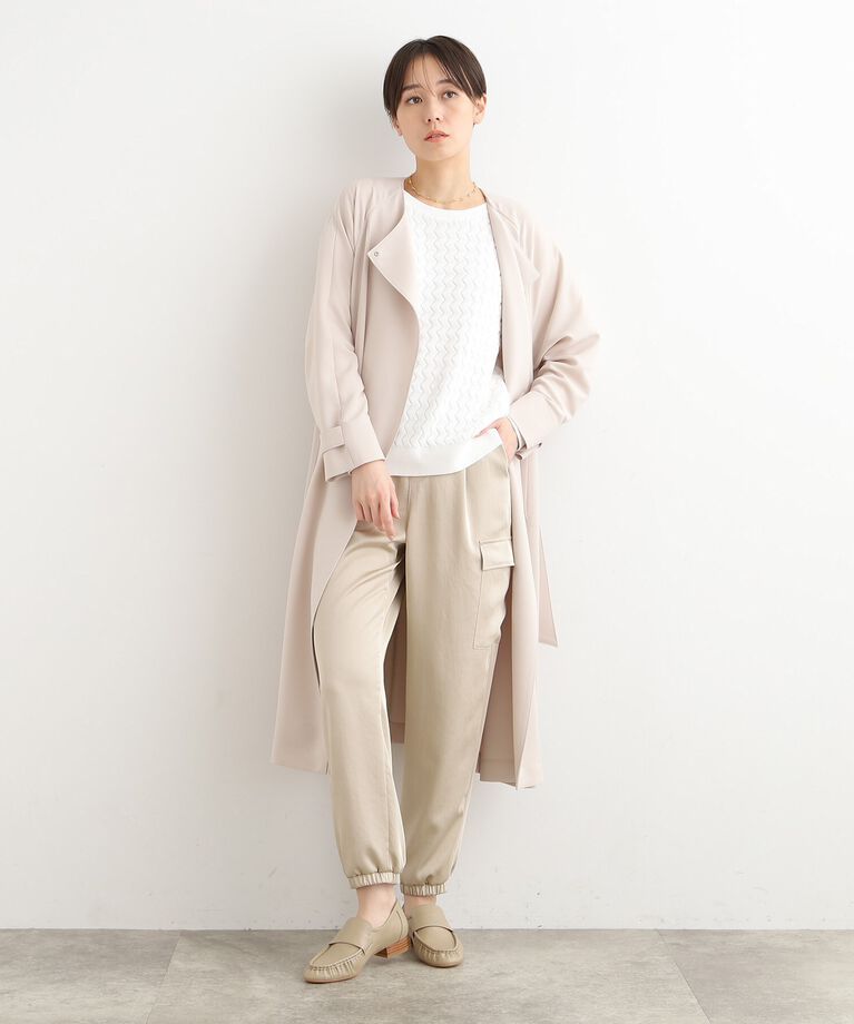 INDIVI「【合皮／ゴム仕様】ソフトローファー」|その他|