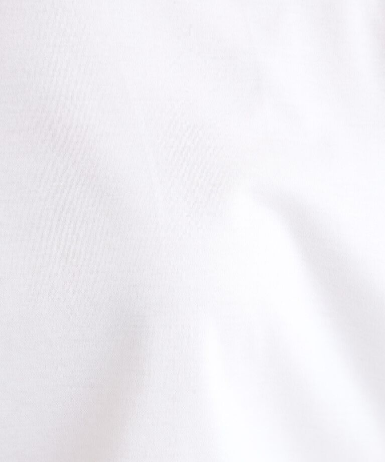 INDIVI「【洗える/コットン100%】裾デザイン大人Tシャツ」|Tシャツ・カットソー|