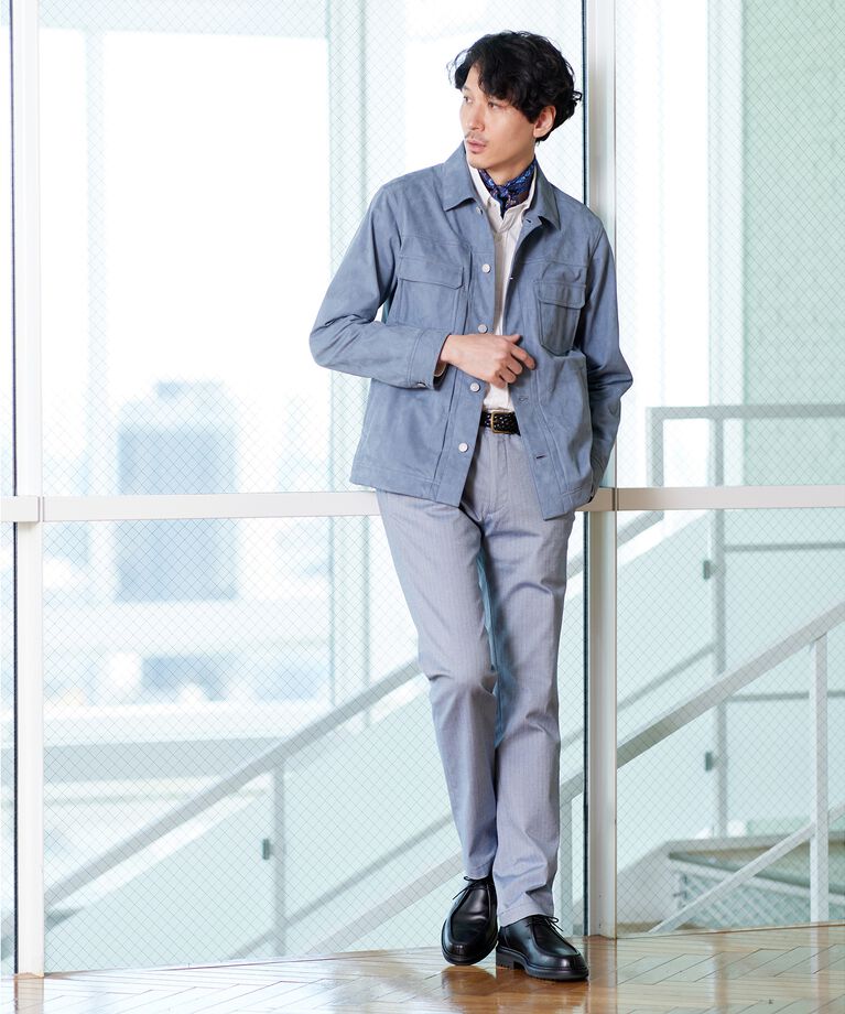 TAKEO KIKUCHI「【全7サイズ×7色展開！】トップマルチヘリンボン パンツ」|その他|