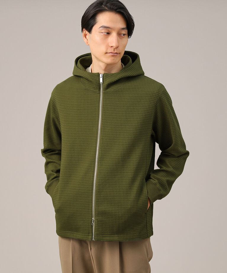 TAKEO KIKUCHI「【抗菌防臭】クロスウィーブ ジップパーカー」|パーカー|