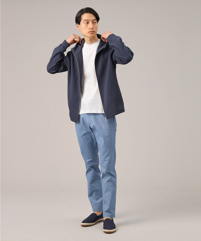 TAKEO KIKUCHI「【抗菌防臭】クロスウィーブ ジップパーカー」|パーカー|