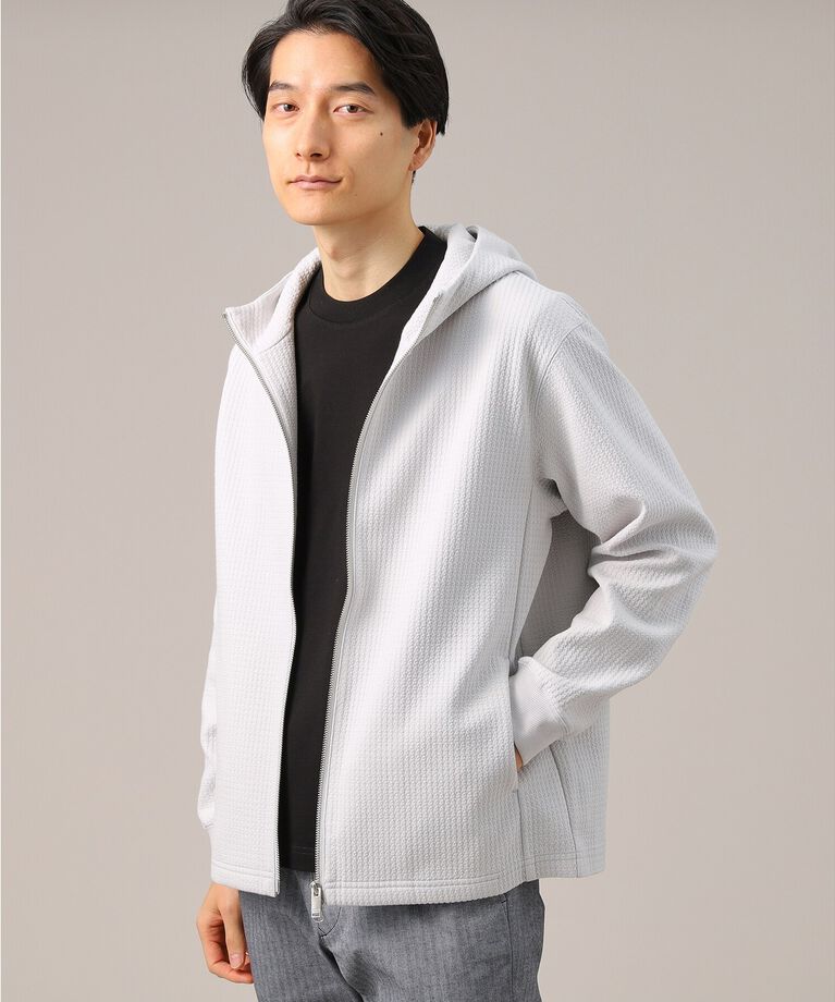 TAKEO KIKUCHI「【抗菌防臭】クロスウィーブ ジップパーカー」|パーカー|