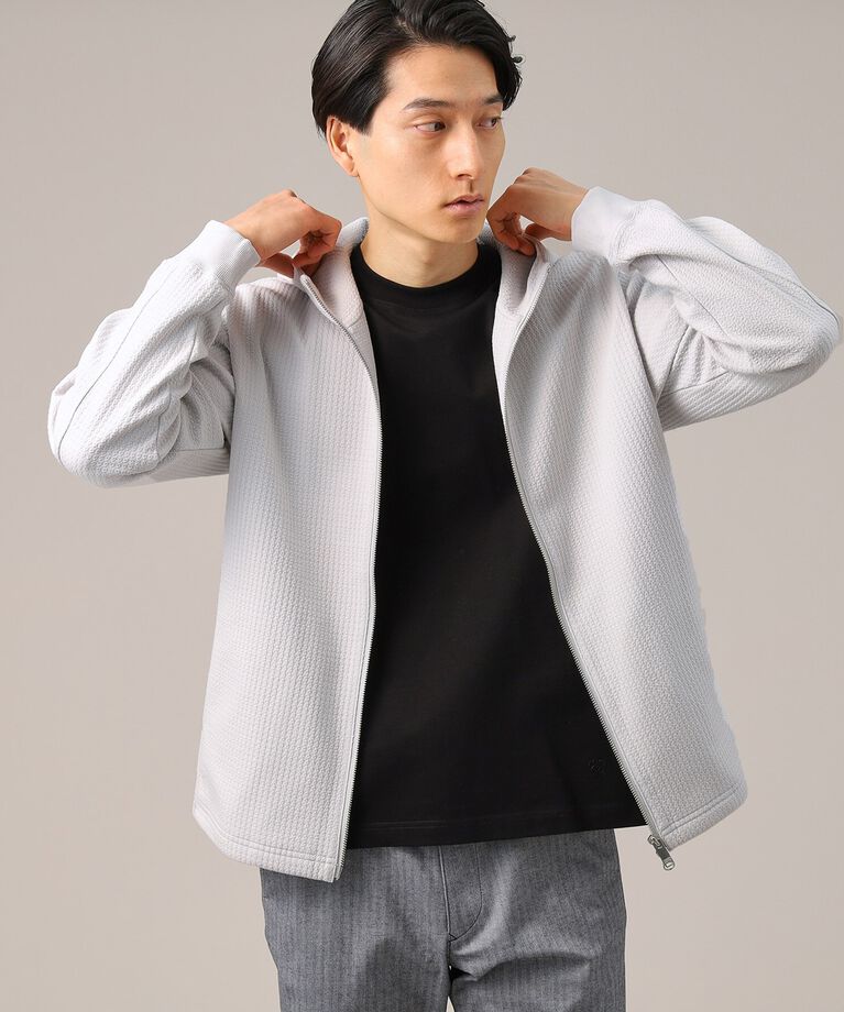 TAKEO KIKUCHI「【抗菌防臭】クロスウィーブ ジップパーカー」|パーカー|