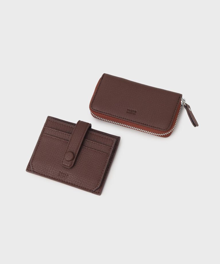 TAKEO KIKUCHI「【BOXセット】レザーカードケース＋キーケース セット」|キーケース|