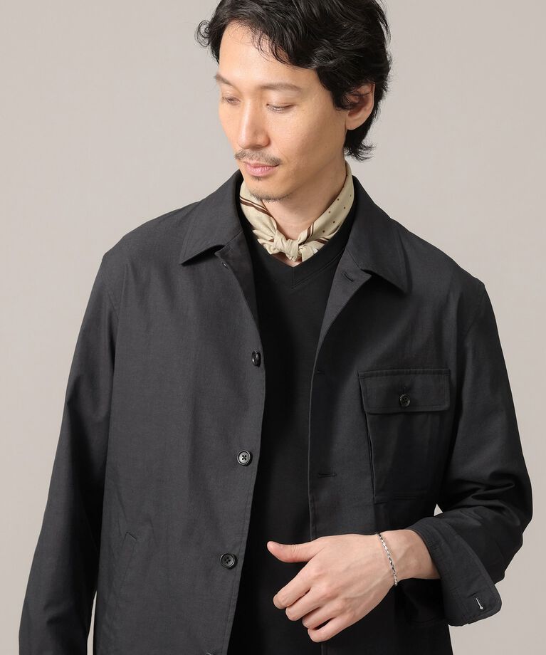TAKEO KIKUCHI「【軽羽織】ストレッチ シャツジャケット」|シャツ・ブラウス|
