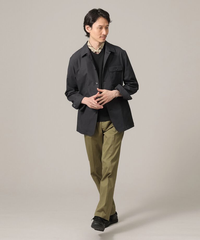 TAKEO KIKUCHI「【軽羽織】ストレッチ シャツジャケット」|シャツ・ブラウス|