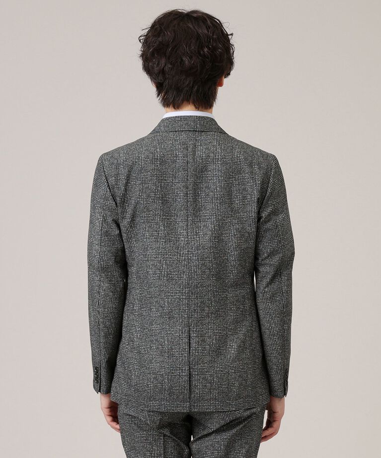 TAKEO KIKUCHI「【抗菌防臭】COOL DOTS（R）グレンチェック ジャケット」|テーラードジャケット|