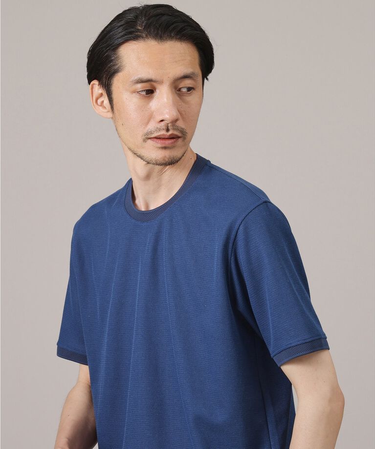 TAKEO KIKUCHI「【抗菌防臭/日本製】ハイブリッド サーフニット Tシャツ」|Tシャツ・カットソー|