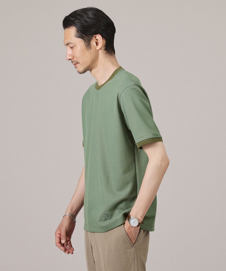 TAKEO KIKUCHI「【抗菌防臭/日本製】ハイブリッド サーフニット Tシャツ」|Tシャツ・カットソー|