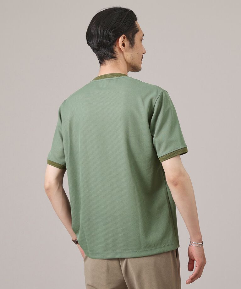 TAKEO KIKUCHI「【抗菌防臭/日本製】ハイブリッド サーフニット Tシャツ」|Tシャツ・カットソー|