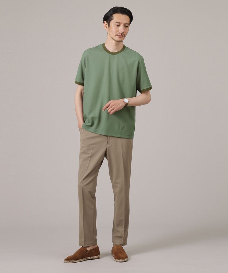 TAKEO KIKUCHI「【抗菌防臭/日本製】ハイブリッド サーフニット Tシャツ」|Tシャツ・カットソー|