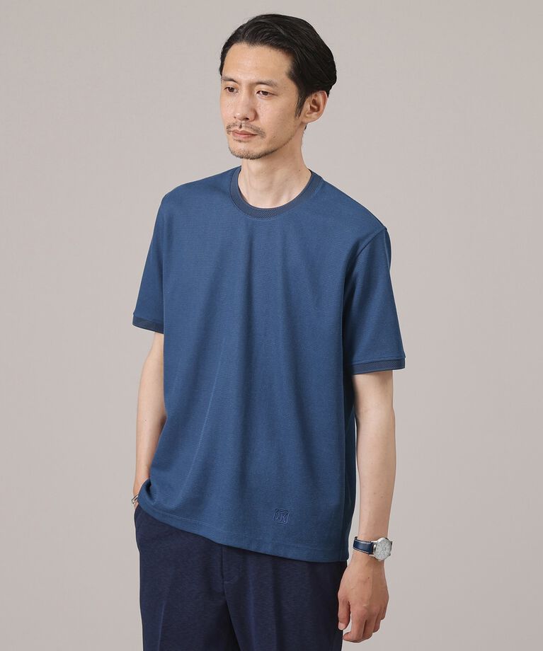 TAKEO KIKUCHI「【抗菌防臭/日本製】ハイブリッド サーフニット Tシャツ」|Tシャツ・カットソー|