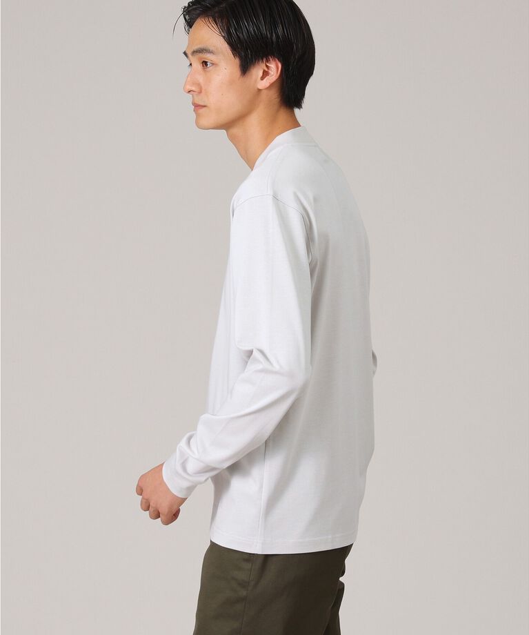 TAKEO KIKUCHI「【抗菌防臭/ジャケット対応】テーラード 長袖Tシャツ」|Tシャツ・カットソー|