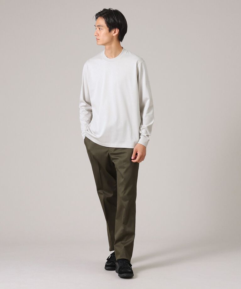 TAKEO KIKUCHI「【抗菌防臭/ジャケット対応】テーラード 長袖Tシャツ」|Tシャツ・カットソー|