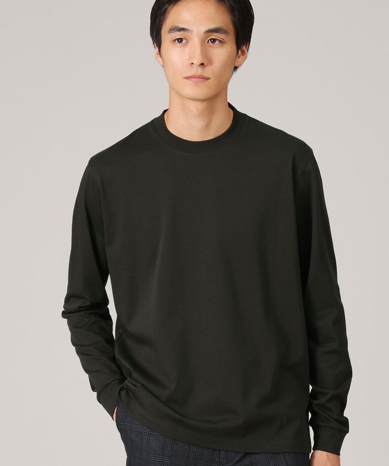 TAKEO KIKUCHI「【抗菌防臭/ジャケット対応】テーラード 長袖Tシャツ」|Tシャツ・カットソー|