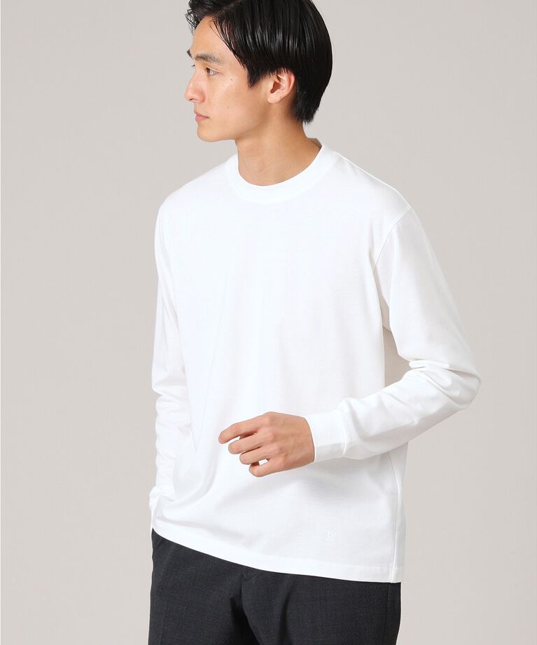 TAKEO KIKUCHI「【抗菌防臭/ジャケット対応】テーラード 長袖Tシャツ」|Tシャツ・カットソー|