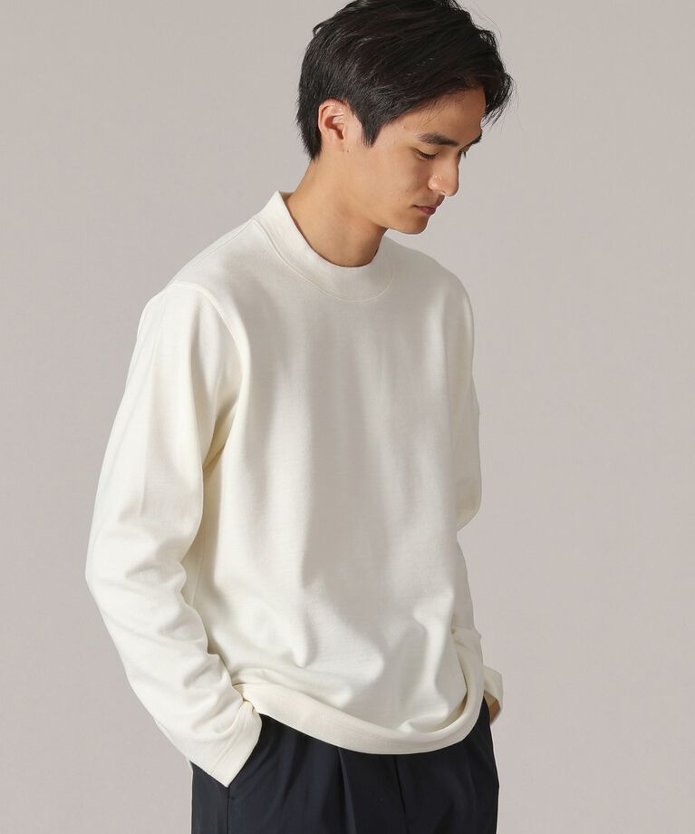 TAKEO KIKUCHI「【Sサイズ～】ウールブレンド ポンチ カットソー」|Tシャツ・カットソー|