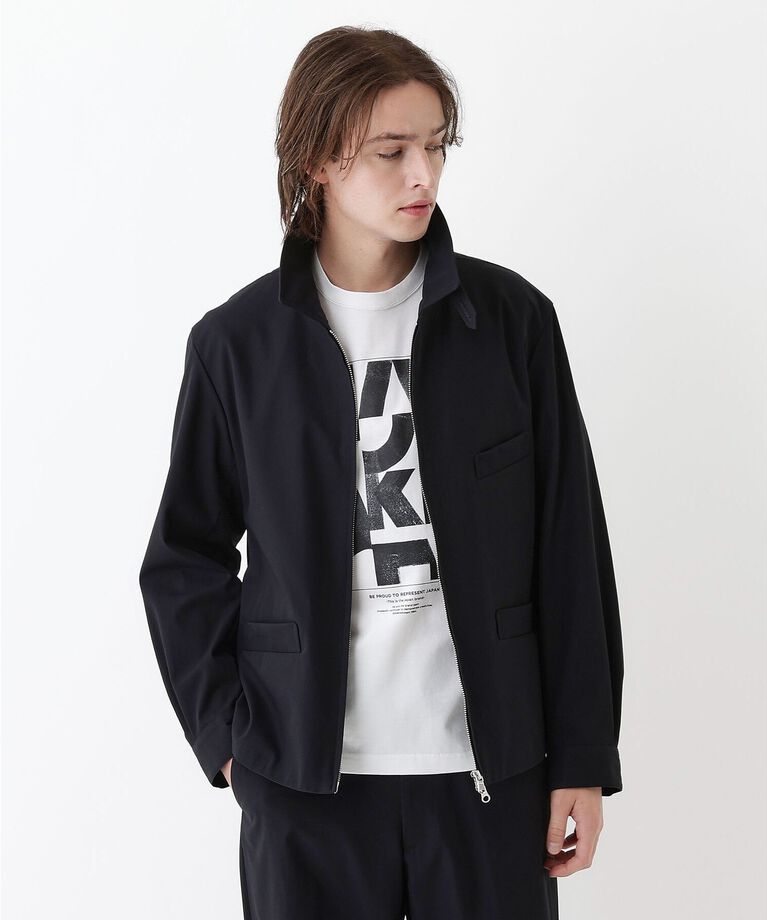 TAKEO KIKUCHI「【Made in JAPAN】パズル柄 半袖ポンチ Tシャツ」|Tシャツ・カットソー|