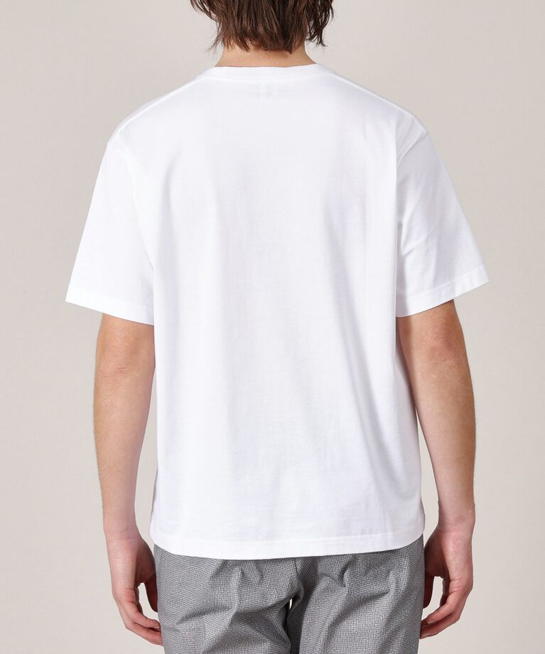 TAKEO KIKUCHI「【Made in JAPAN】パズル柄 半袖ポンチ Tシャツ」|Tシャツ・カットソー|