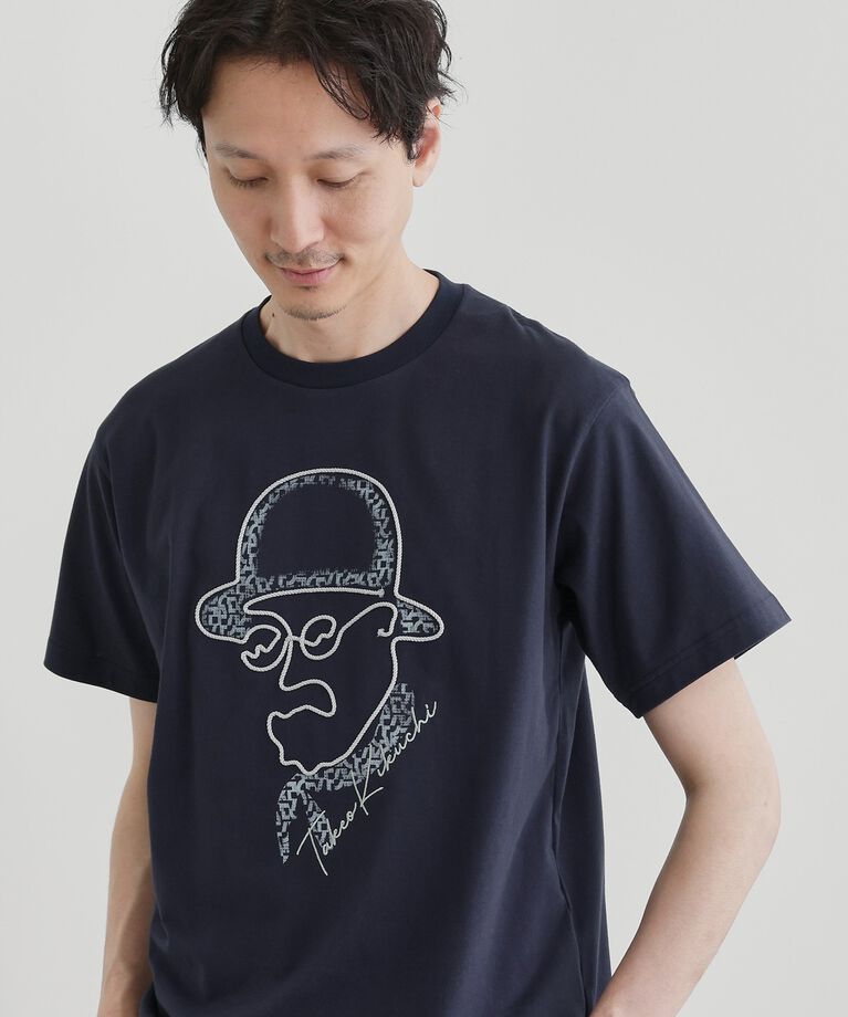 TAKEO KIKUCHI「【Sサイズ～】フェイスロープ刺繍 天竺Tシャツ」|Tシャツ・カットソー|