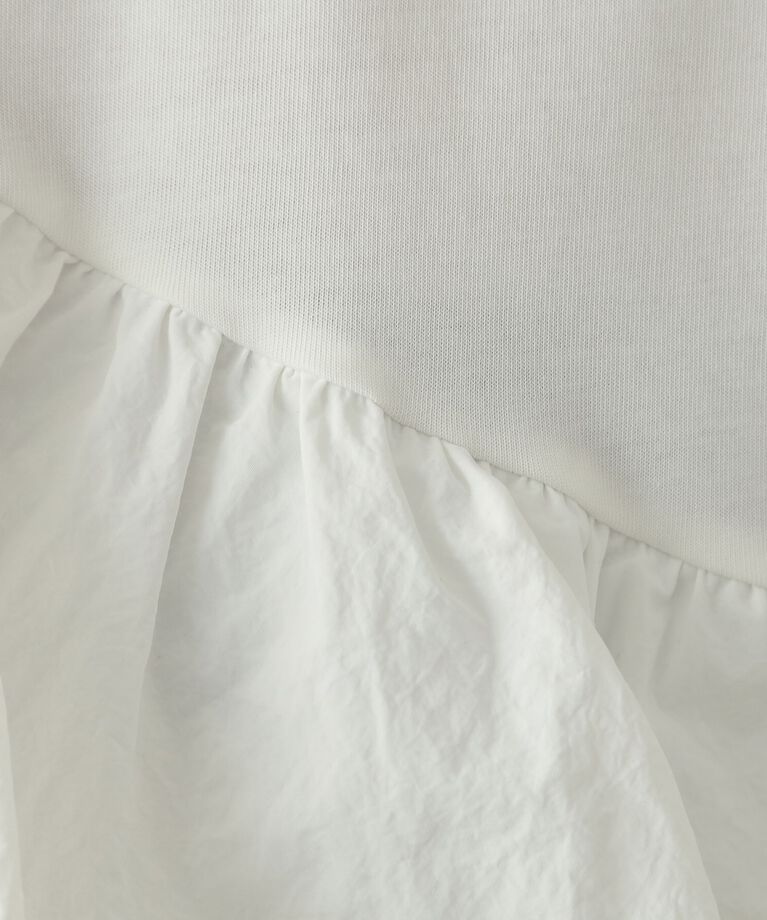 OPAQUE.CLIP「2段フリルカットソー【洗濯機洗い可】」|Tシャツ・カットソー|