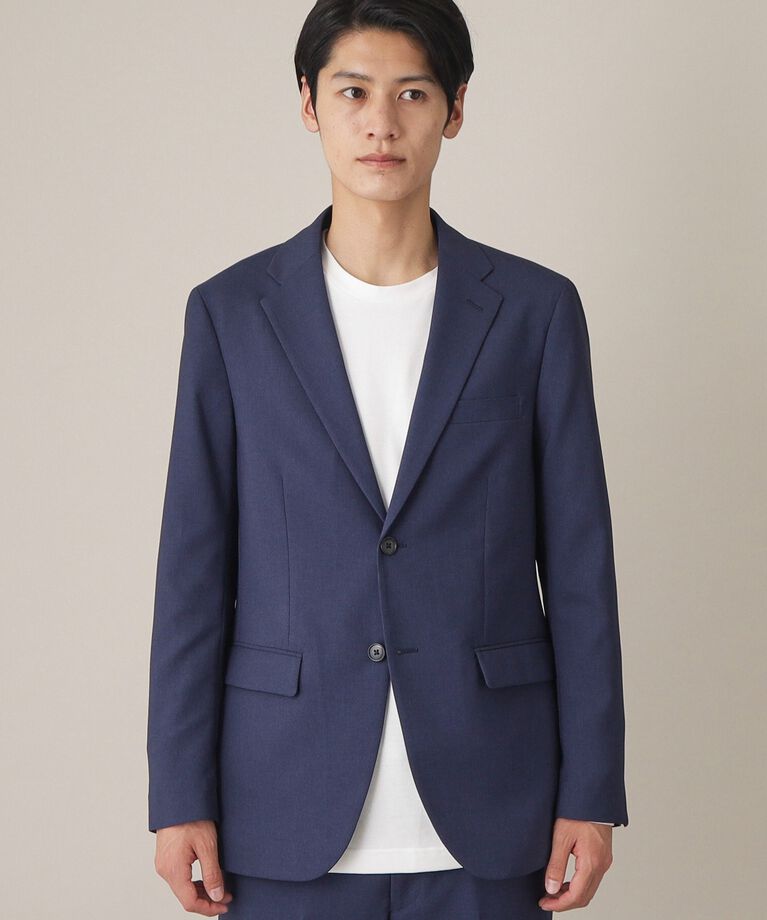 THE SHOP TK「AVANTドライツイルジャケット【セットアップ可/ビジネス対応/洗える/ストレッチ素材/シワになりに」|テーラードジャケット|