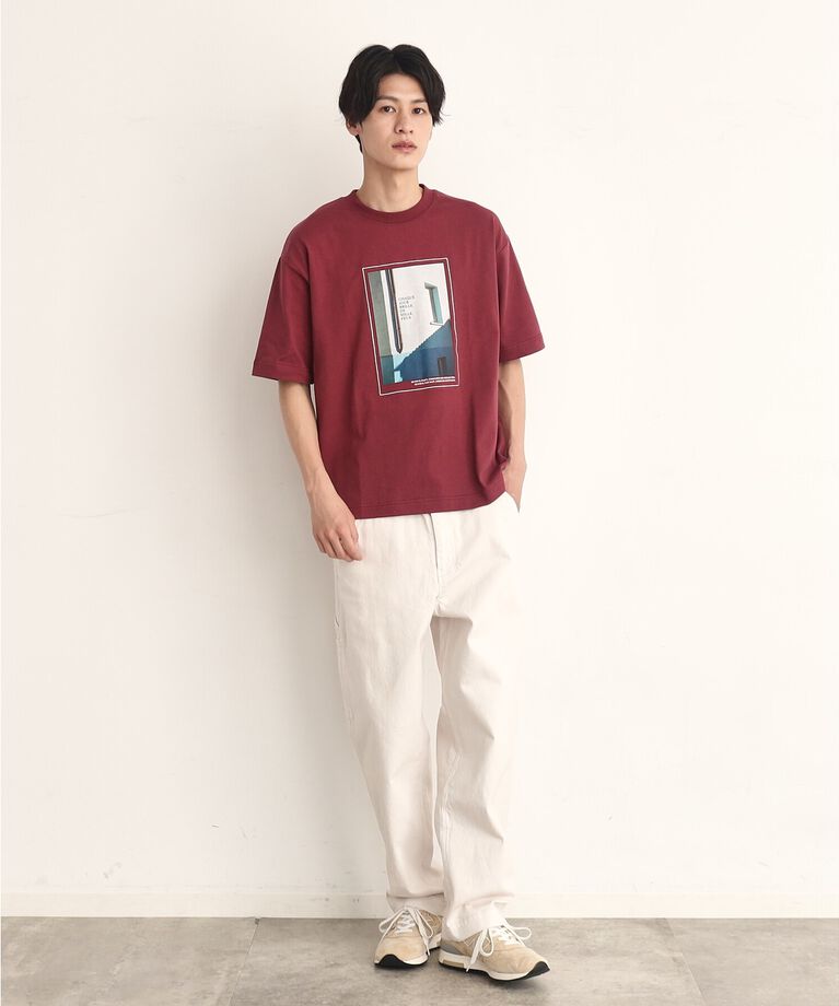 THE SHOP TK「オーガニックコットンFrenchフォトTシャツ」|Tシャツ・カットソー|