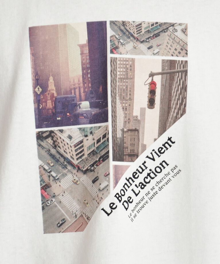 THE SHOP TK「【6色展開】Parisフォト／ロゴ長袖Tシャツ」|Tシャツ・カットソー|