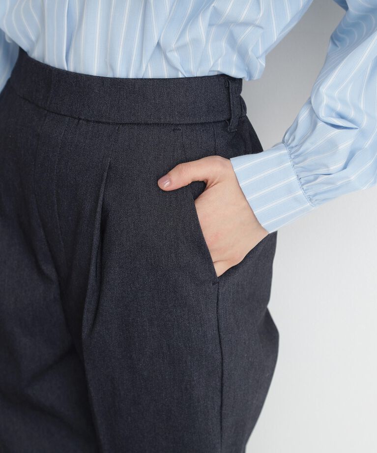 THE SHOP TK「ハイパーストレッチテーパードパンツ【洗える】」|その他|
