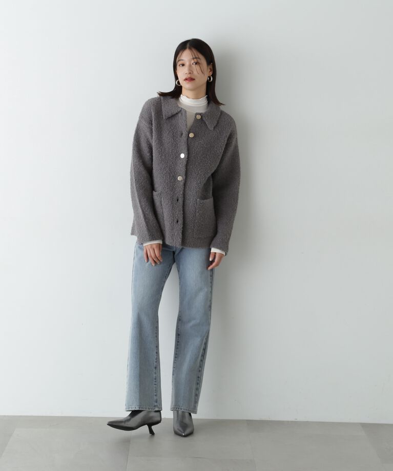  「ナチュラルフレアデニムパンツ」|その他|
