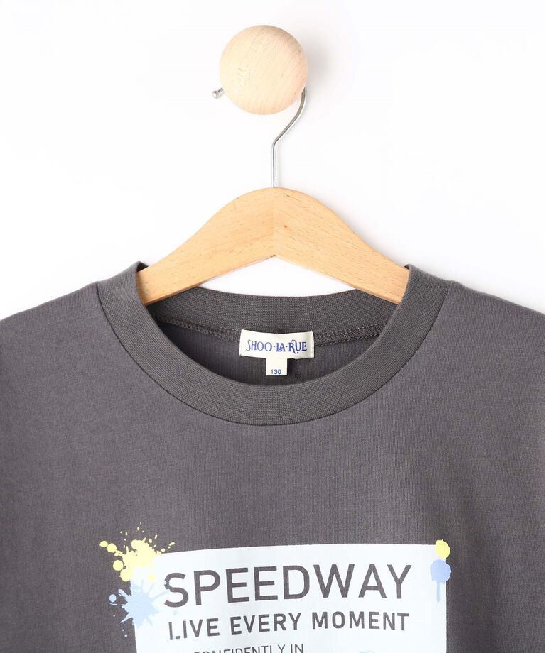 SHOO･LA･RUE「【130-150cm】BOYプリントTシャツ」|Tシャツ・カットソー|