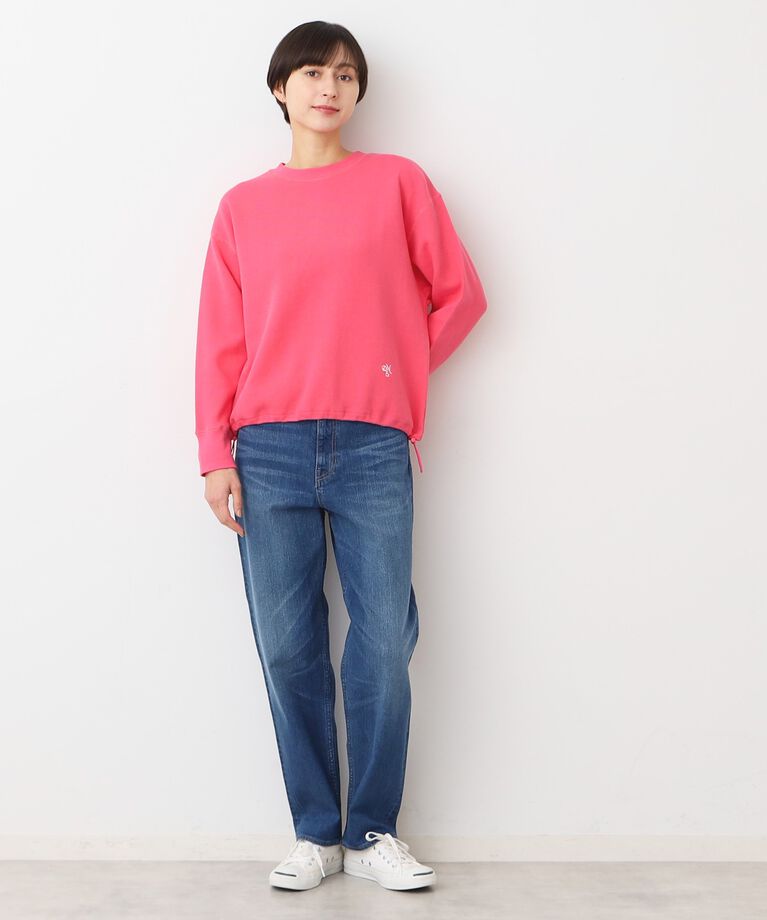 Dessin「【洗える】ドローコード付きカットソー（XS～L）」|Tシャツ・カットソー|