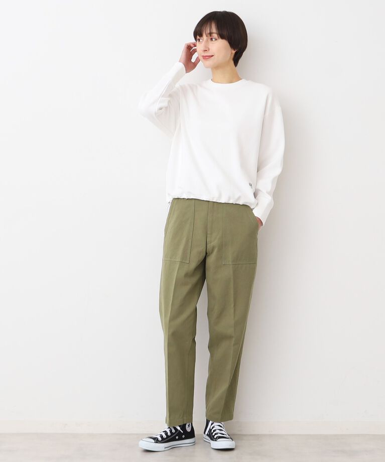 Dessin「【洗える】ドローコード付きカットソー（XS～L）」|Tシャツ・カットソー|