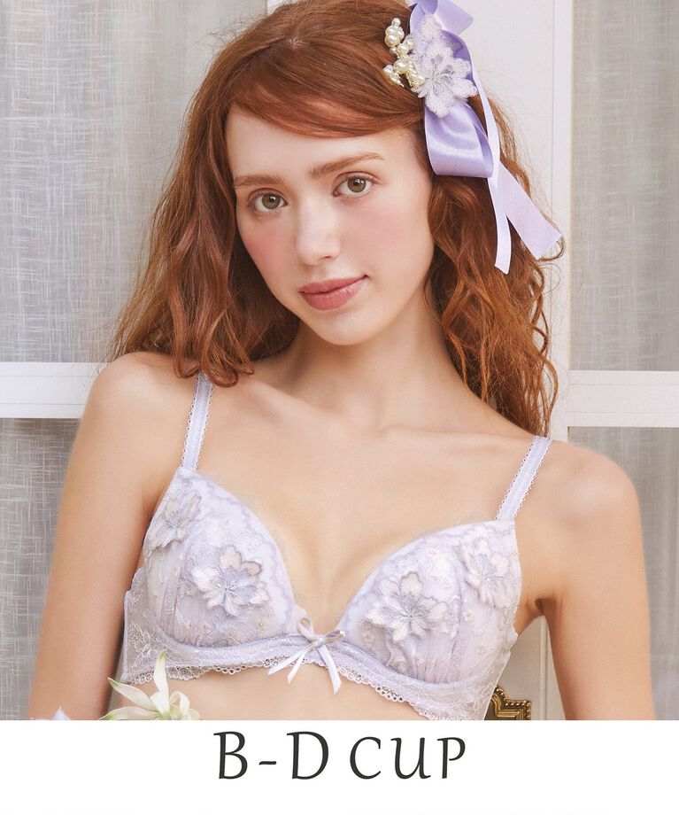 Risa Magli「ニーナ ブラジャー」|インナー|ラベンダー(080)
