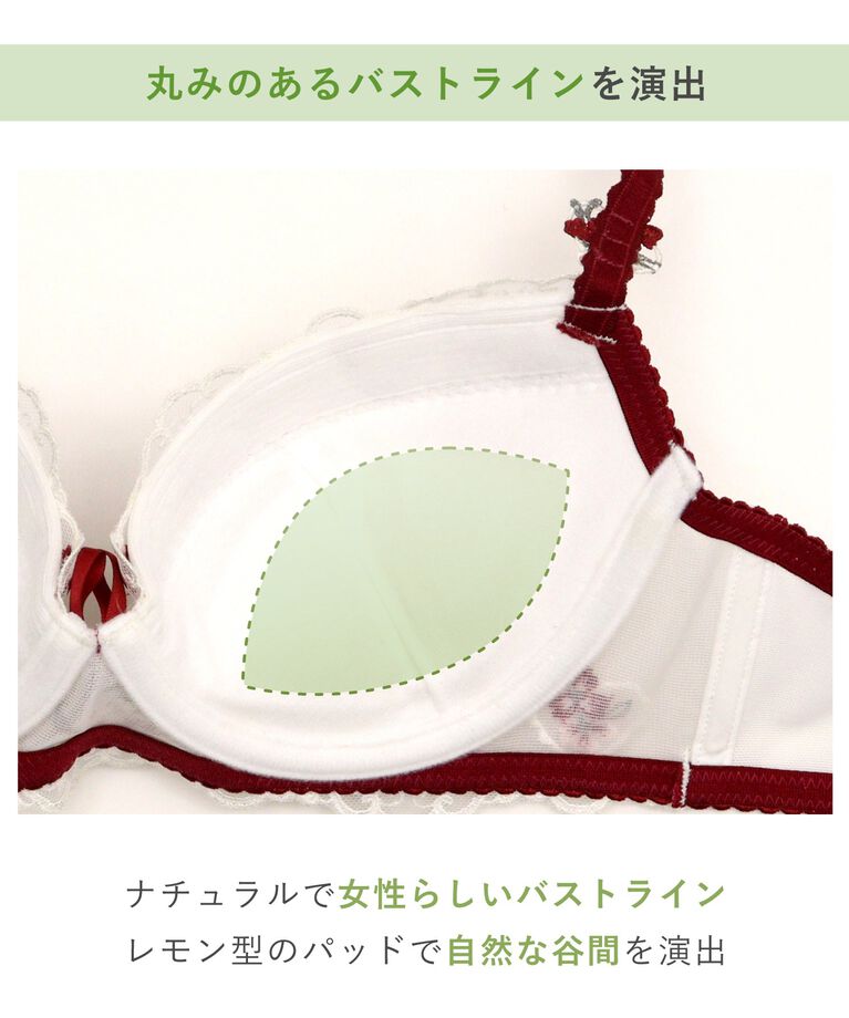 Risa Magli「ノーラ ブラジャー（E-F）＜スウィートリッチ＞」|インナー|
