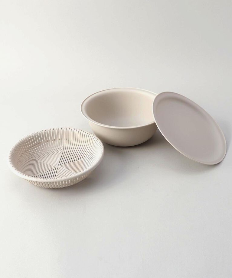 212 KITCHEN STORE「きほんの道具 ザルボウル21cm GY ＜marna マーナ＞」|食器・キッチングッズ|