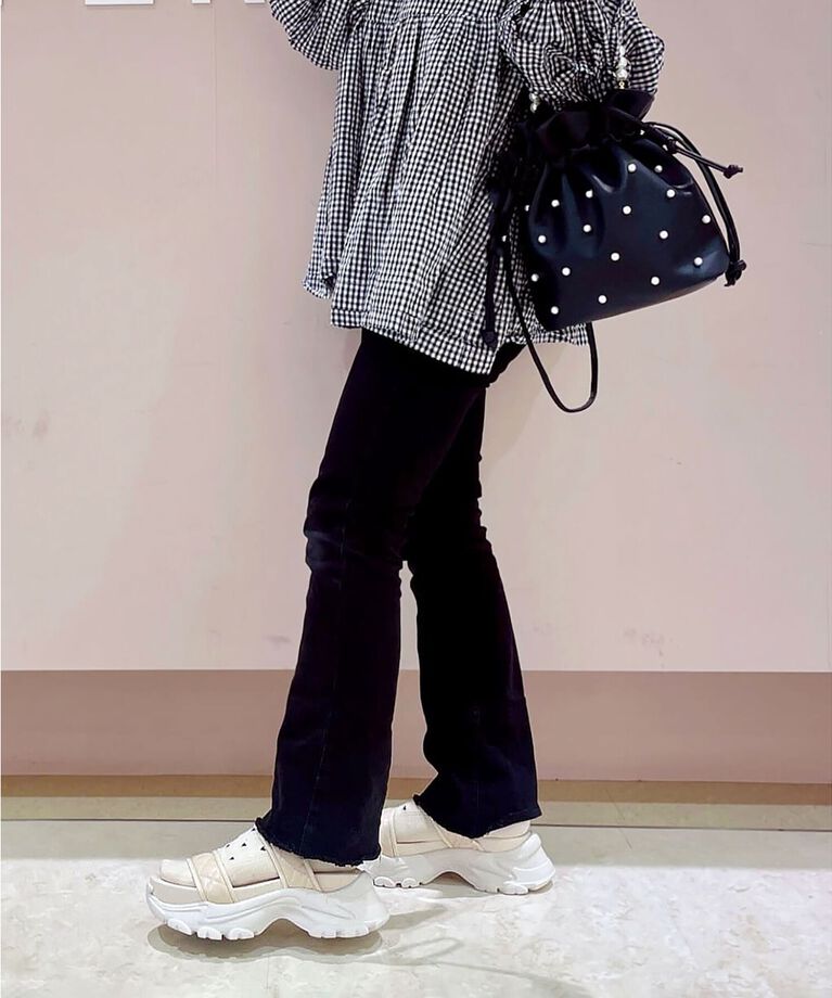 ESPERANZA「厚底キルティングスポサン 24SS」|サンダル|