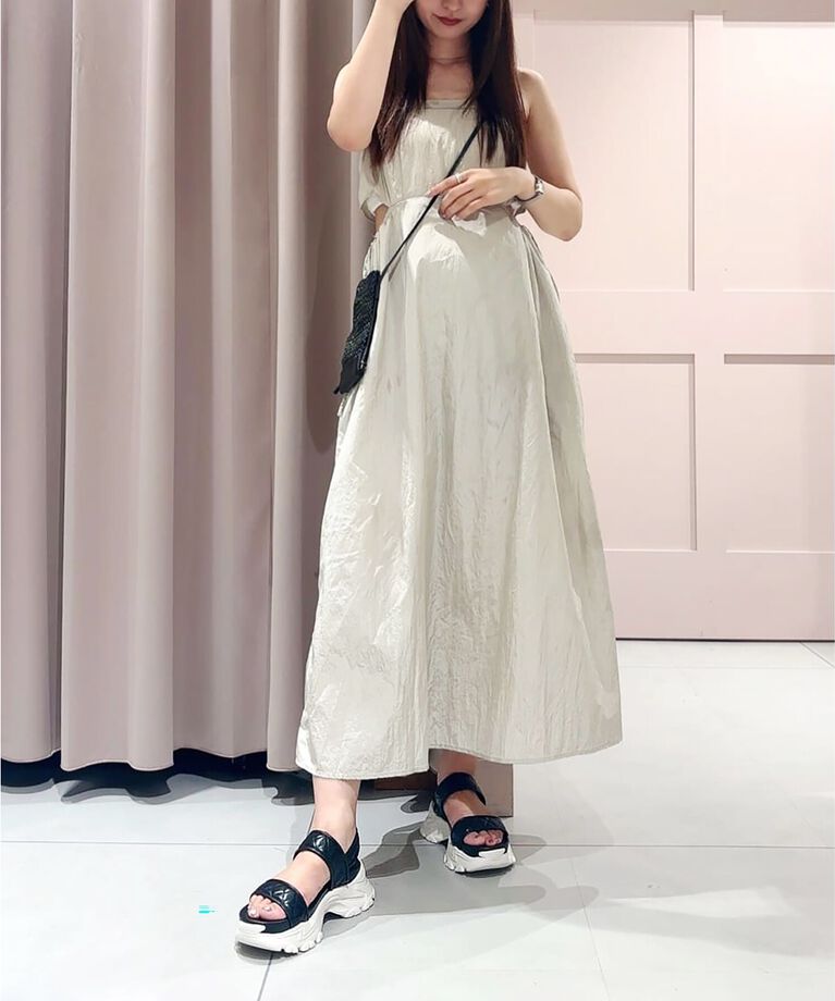 ESPERANZA「厚底キルティングスポサン 24SS」|サンダル|