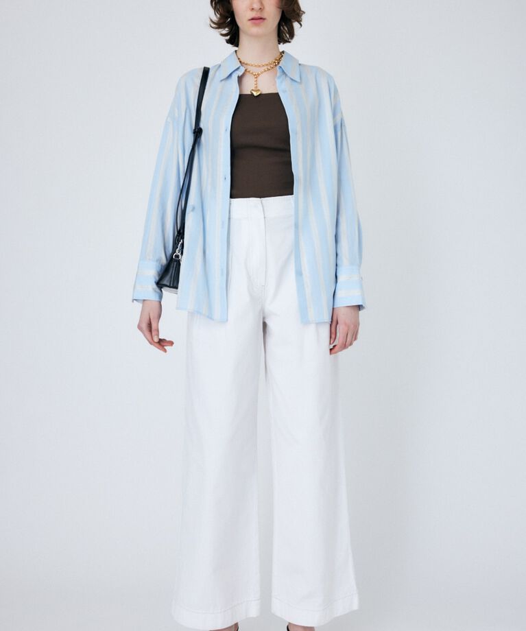 MOUSSY「LOW WAIST WORK パンツ」|その他|WHT