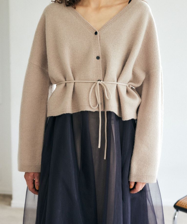 MOUSSY「チュール A LINE ドレス」|ワンピース|