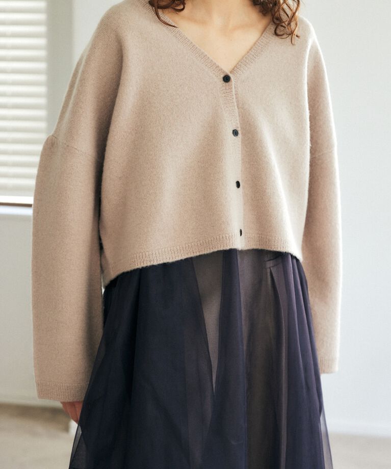 MOUSSY「WAIST TIE カーディガン」|カーディガン|