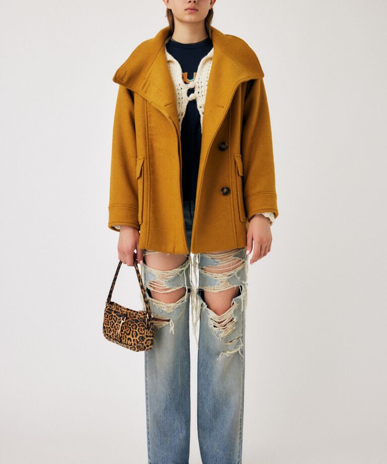 MOUSSY「STAND COLLAR MIDDLE コート」|その他|