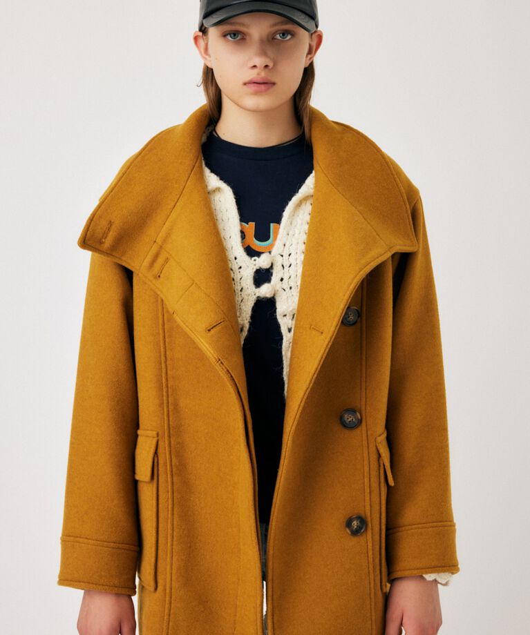 MOUSSY「STAND COLLAR MIDDLE コート」|その他|