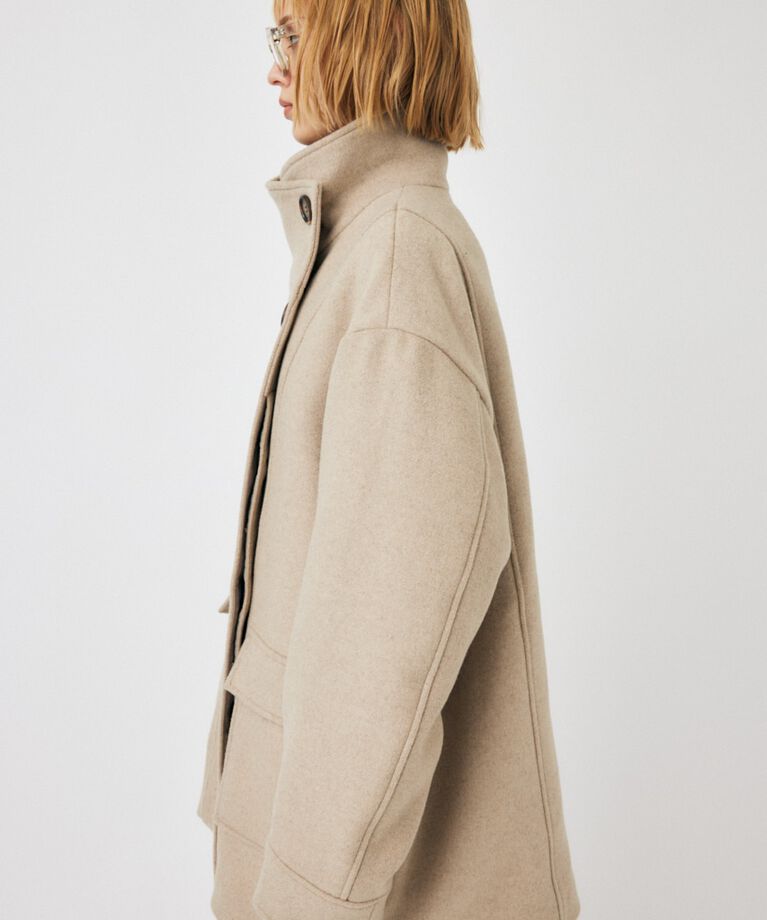 MOUSSY「STAND COLLAR MIDDLE コート」|その他|